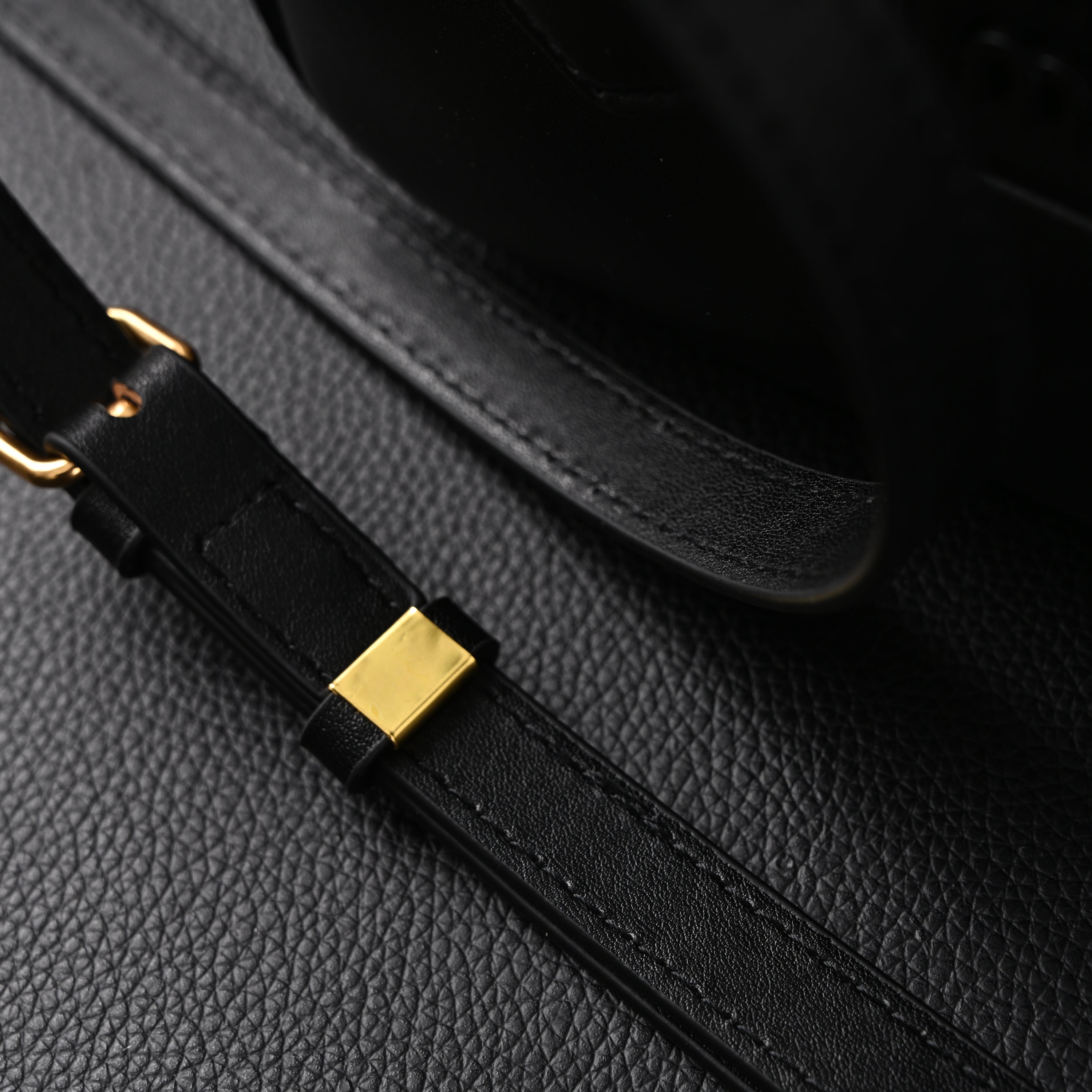 Miu Miu Black Matelassé Leather Satchel Bag – Mini Top Handle